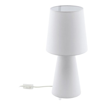 Eglo 79128 - Asztali lámpa CARPARA 2xE27/12W/230V