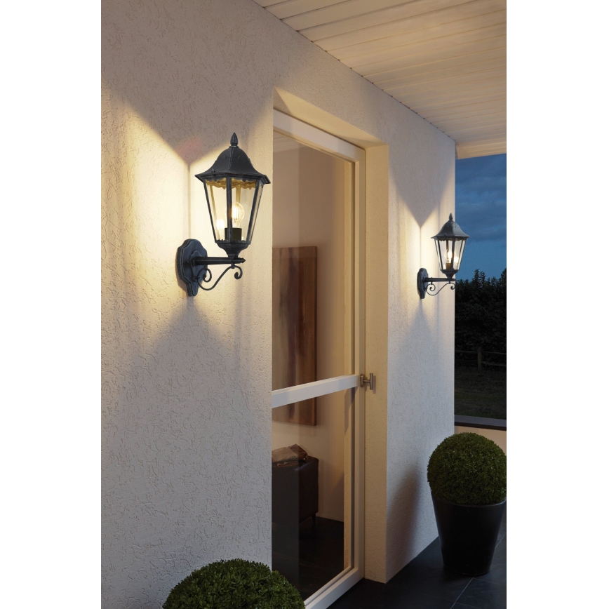 Eglo 79267 - Kültéri fali lámpa NAVEDO 1xE27/60W/230V IP44