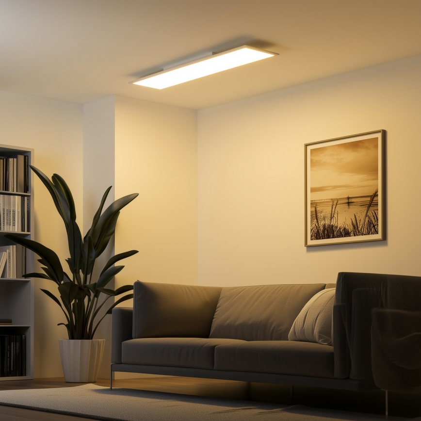Eglo 79328 - LED Mennyezeti lámpa SALOBRENA-RW LED/34W/230V 2700/4000K 120x30 cm fehér