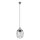 Eglo 79435 - Kábeles függőlámpa BAMPTON 1xE27/60W/230V szürke/fekete