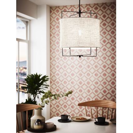 Eglo 79644 - BRIDEKIRK kábeles függőlámpa 1xE27/40W/230V