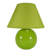 Eglo 80719 - Asztali lámpa TINA 1xE14/40W/230V zöld