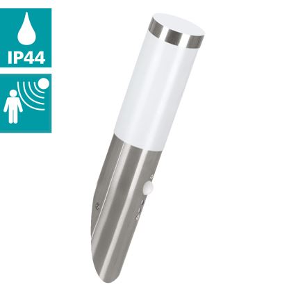 EGLO - Kültéri mozgásérzékelős fali lámpa 1xE27/15W IP44