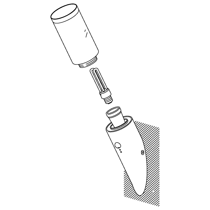 EGLO - Kültéri mozgásérzékelős fali lámpa 1xE27/15W IP44