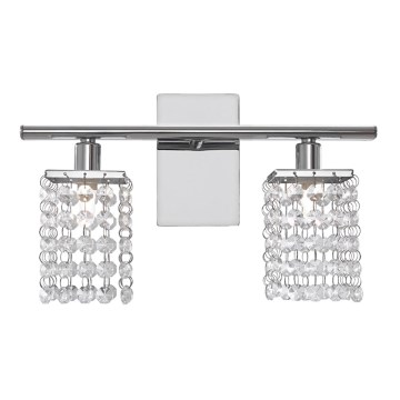 Eglo 85332 - fali kristály lámpa PYTON 2xG9/33W/230V