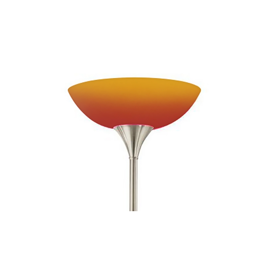 EGLO - Állólámpa 1xE27/60W + 1xE14/25W matt nikkel