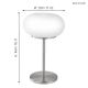 Eglo - asztali lámpa 2xE27/60W