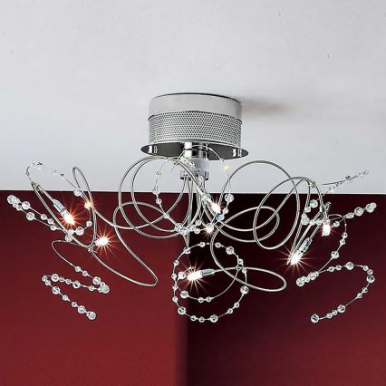 Eglo 86903 - Mennyezeti lámpa FIGARO 6xG4/20W/230V