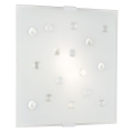 EGLO 87312 - SANTIAGO 1 fali/mennyezeti lámpa 2xE14/40W fehér
