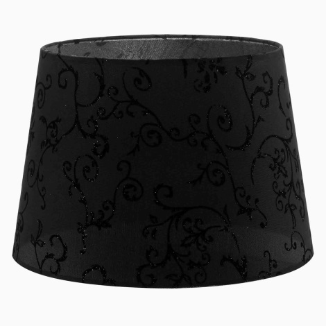 EGLO 87708 - MY CHOICE textil lámpaernyő fekete E14 átm.24,5 cm