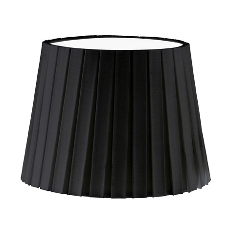 EGLO 88593 - MY CHOICE textil lámpaernyő fekete E14 átm.15,5 cm