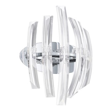 EGLO 89206 - DRIFTER fali lámpa 2xG9/40W kristály