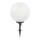 EGLO 89582 - TERRALUNA kültéri dekorációs lámpa 1xE27/22W fekete/fehér