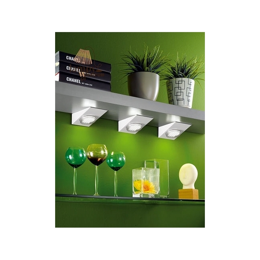 Eglo 89608 - KÉSZLET 3x Spotlámpa KOB 1 GX53/7W/230V