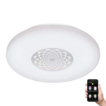 Eglo 900008 - LED Fényerőszabályozható mennyezeti lámpatest CAPASSO LED/15,6W/230V 2700-6500K