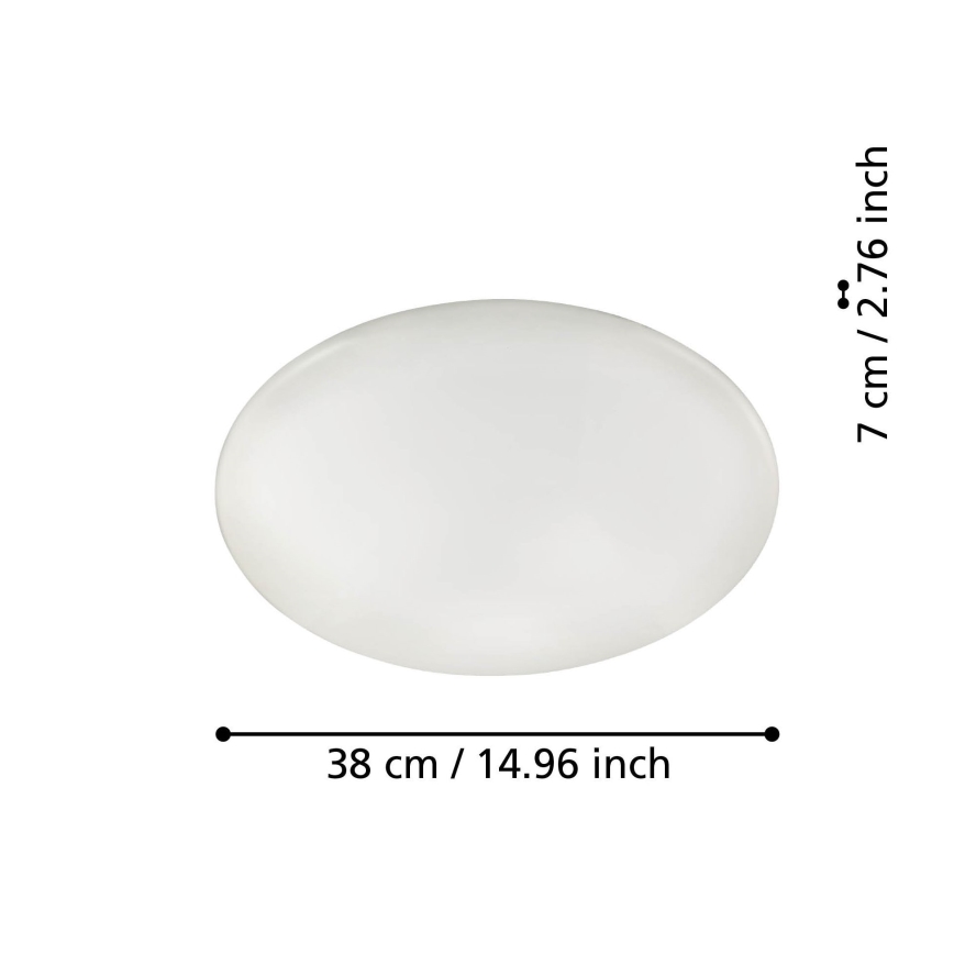Eglo - LED Dimmelhető mennyezeti lámpa LED/19,2W/230V ZigBee