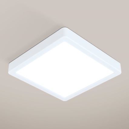 Eglo - LED dimmelhető fürdőszobai mennyezeti lámpa LED/16,5W/230V 2700-6500K IP44 ZigBee 21x21 cm