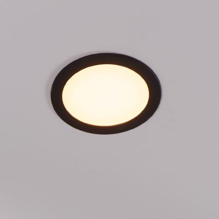 Eglo - LED dimmelhető fürdőszobai beépíthető mennyezeti lámpa LED/10,5W/230V 2700-6500K IP44 ZigBee átm. 16,5 cm