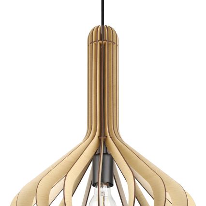 Eglo - Csillár zsinóron 1xE27/40W/230V á. 38 cm bézs
