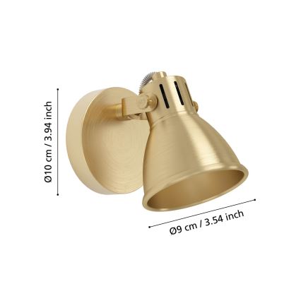 Eglo - LED Fali spotlámpa 1xGU10/3W/230V