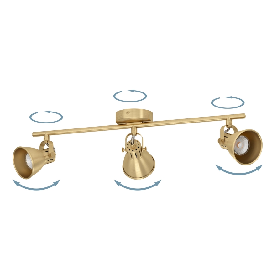 Eglo - LED Spotlámpa 3xGU10/3W/230V