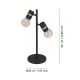 Eglo - Asztali lámpa 2xE27/10W/230V