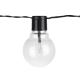 Eglo - LED Kültéri dekoratív lánc 16xLED/0,064W/24V IP44 fekete