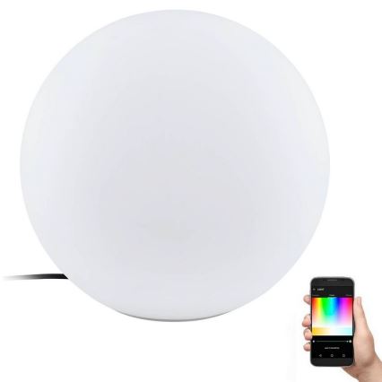 Eglo - LED RGB állítható fényerejű kültéri lámpa 1xE27/9W/230V 2700-6500K IP65 Ø600