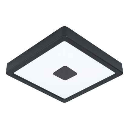 Eglo - LED Kültéri mennyezeti lámpa LED/17W/230V IP44 fekete