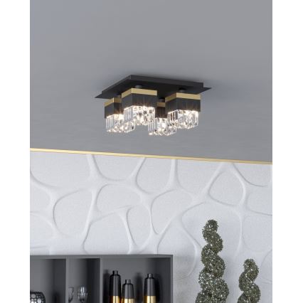 Eglo - Mennyezeti lámpa 4xE14/40W/230V