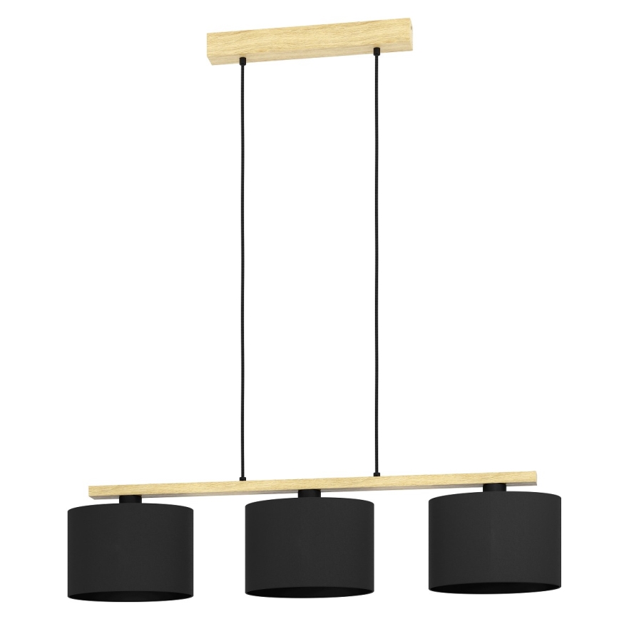 Eglo - Csillár zsinóron 3xE27/40W/230V