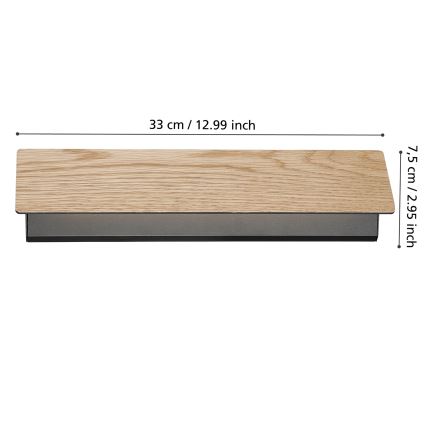 Eglo - LED Fali lámpa LED/12W/230V 3000K