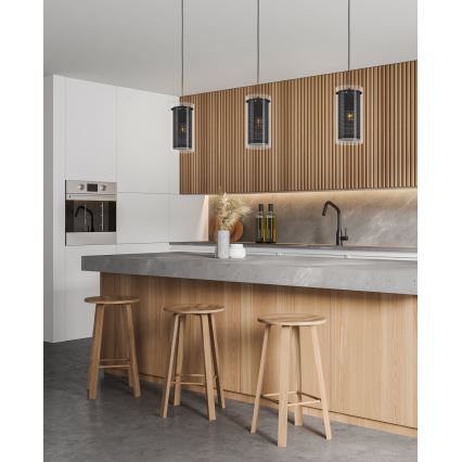 Eglo - Csillár zsinóron 1xE27/10W/230V