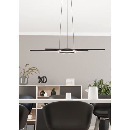 Eglo - LED Dimmelhető csillár zsinóron LED/21,4W/230V 2700-6500K