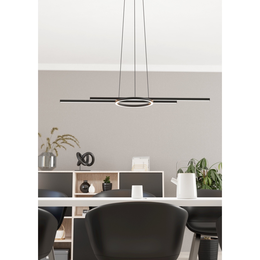 Eglo - LED Dimmelhető csillár zsinóron LED/21,4W/230V 2700-6500K