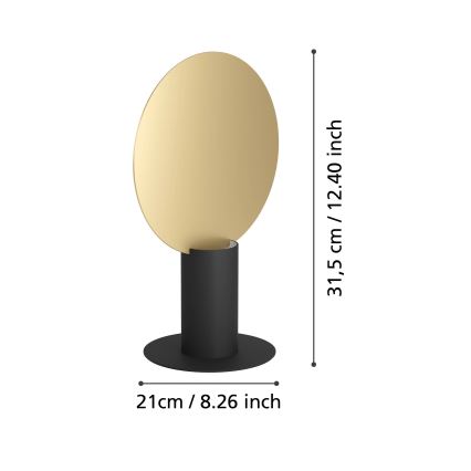 Eglo - LED Asztali lámpa 1xGU10/4,5W/230V 3000K