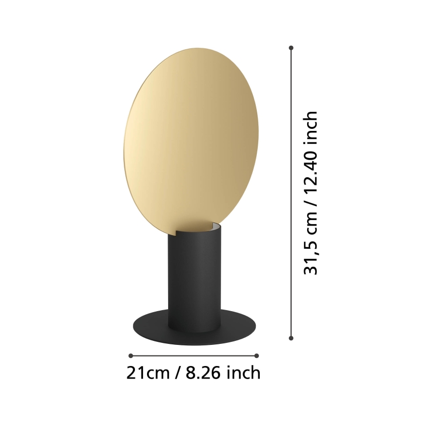 Eglo - LED Asztali lámpa 1xGU10/4,5W/230V 3000K