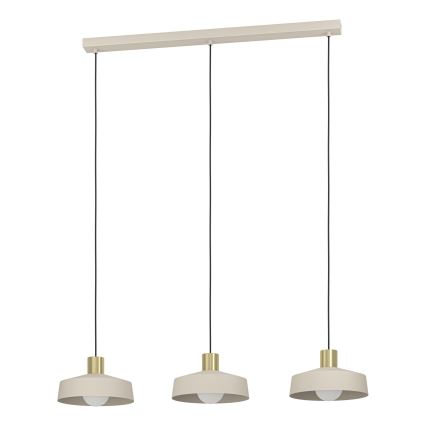 Eglo - Csillár zsinóron 3xE27/40W/230V