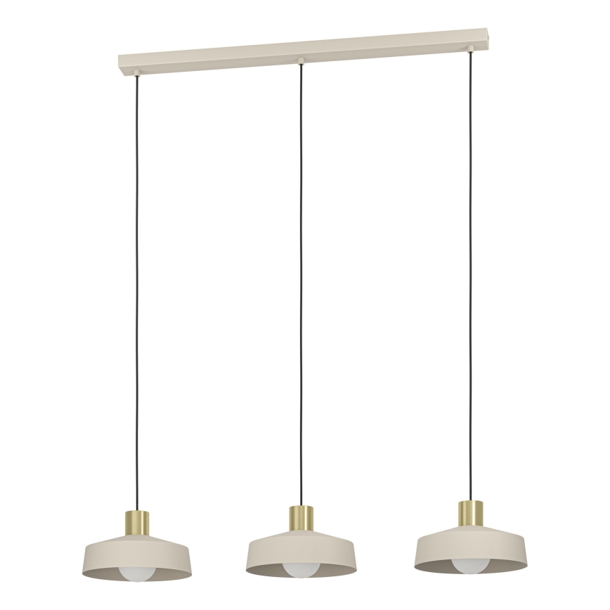 Eglo - Csillár zsinóron 3xE27/40W/230V