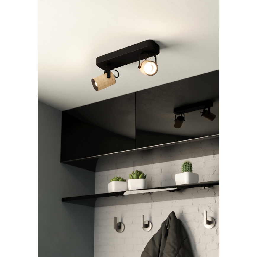 Eglo - LED Spotlámpa 2xGU10/3W/230V