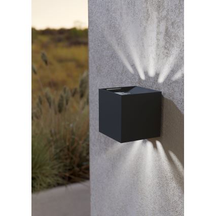 Eglo - LED Kültéri fali lámpa 2xLED/3,3W/230V IP54