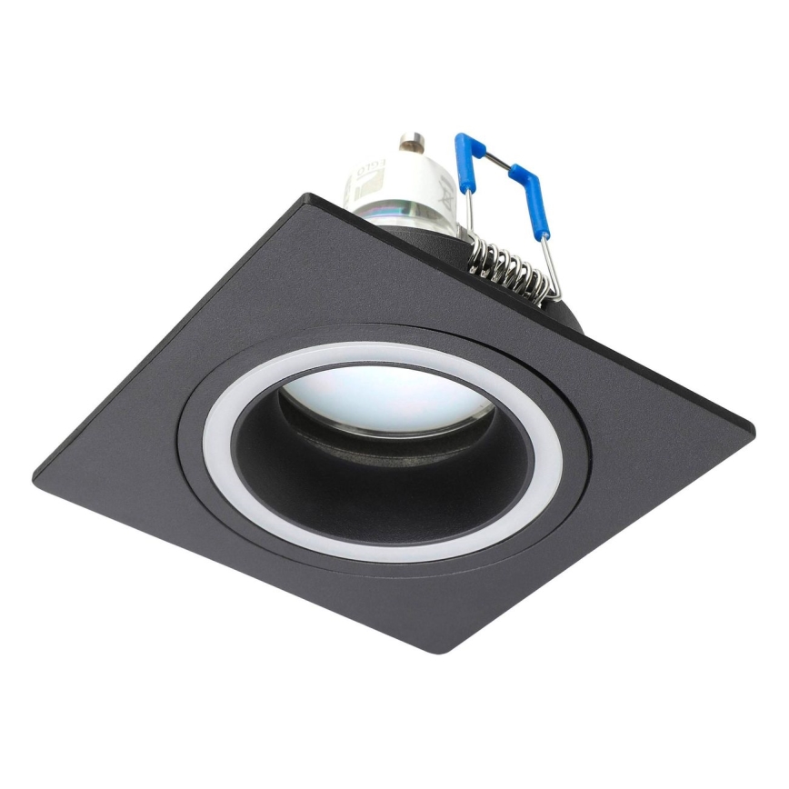 Eglo - Beépíthető lámpa 1xGU10/35W/230V antracit