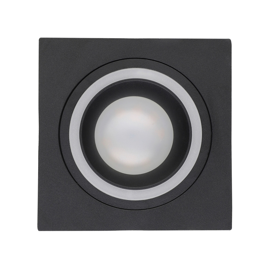 Eglo - Beépíthető lámpa 1xGU10/35W/230V antracit