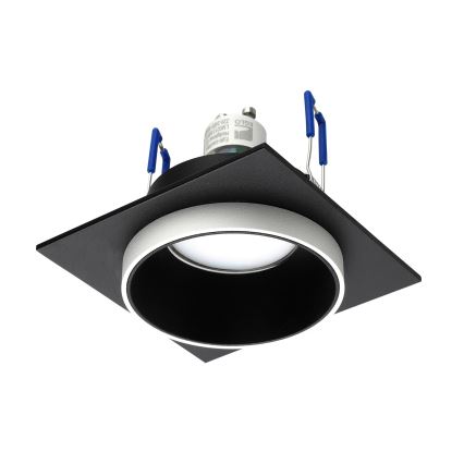 Eglo - Beépíthető lámpa 1xGU10/35W/230V fekete