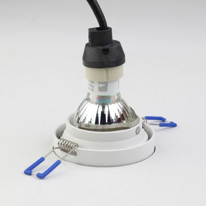 Eglo - Beépíthető lámpa 1xGU10/35W/230V fehér