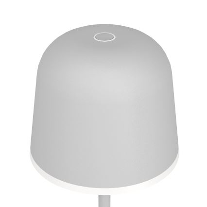 Eglo - LED állítható fényerejű kültéri újratölthető lámpa LED/2,2W/5V 1800 mAh szürke IP54