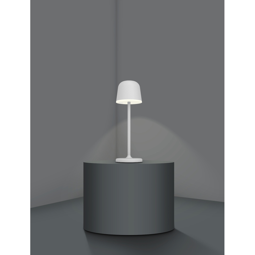 Eglo - LED állítható fényerejű kültéri újratölthető lámpa LED/2,2W/5V 1800 mAh szürke IP54