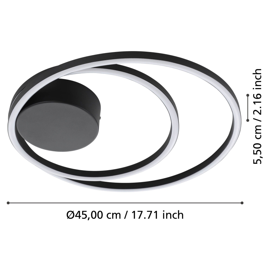 Eglo - LED Mennyezeti lámpa LED/36W/230V