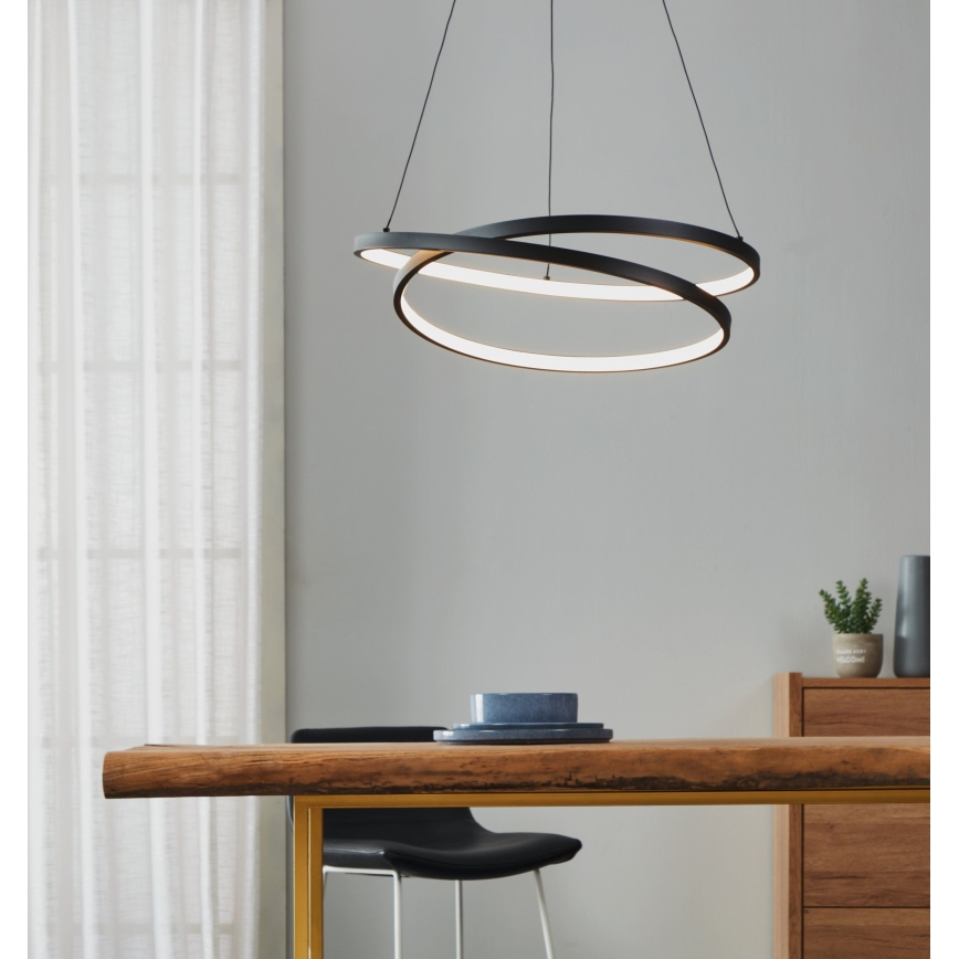 Eglo - LED Csillár zsinóron LED/36W/230V