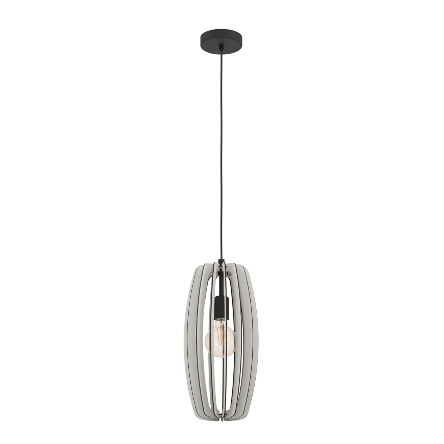 Eglo - Csillár zsinóron 1xE27/40W/230V krém